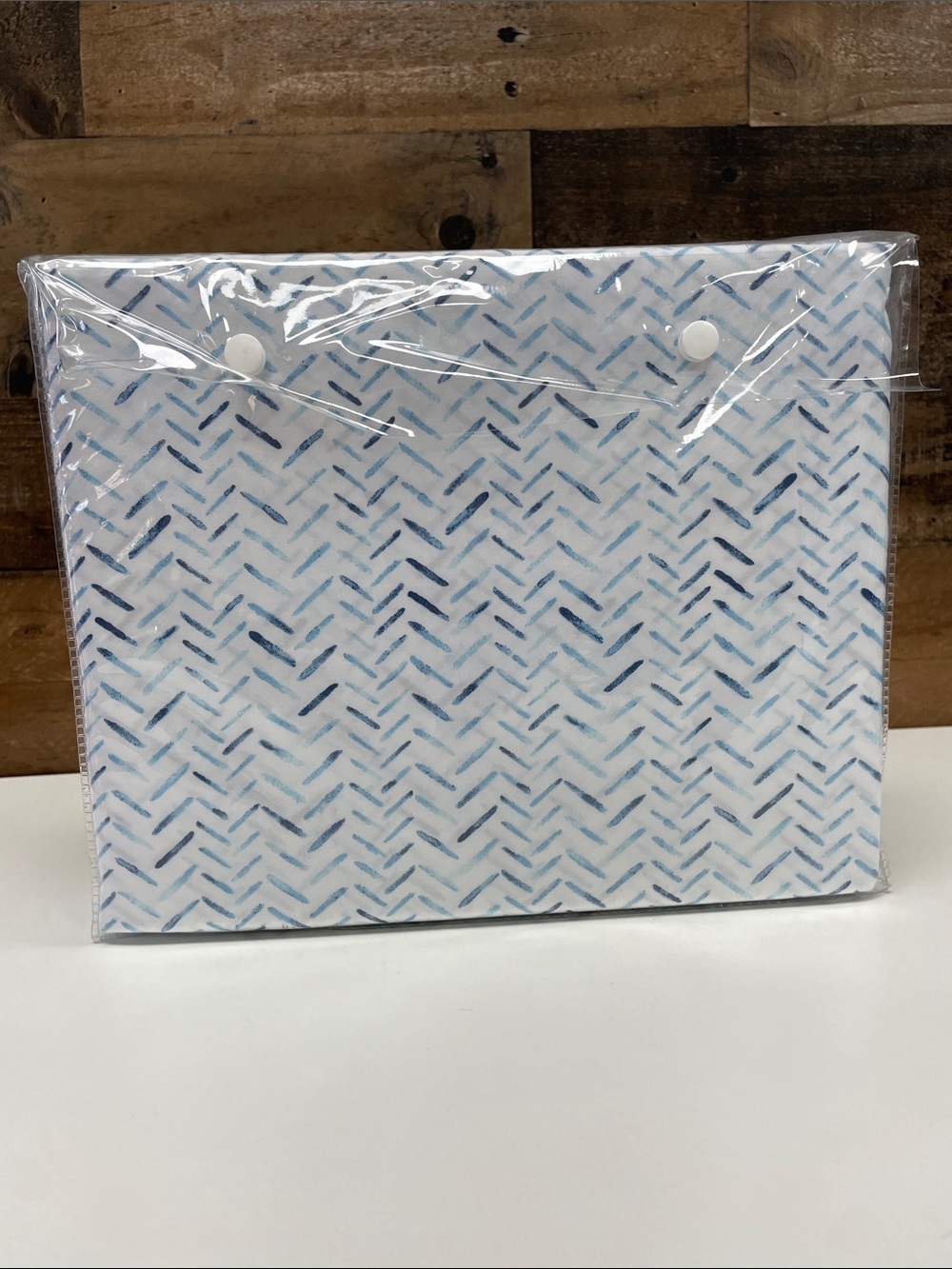 Intelligent Design Blue Patterned Sheet Set - Picture 3 of 5